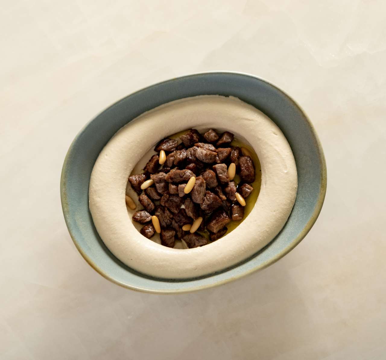 حمص باللحمة