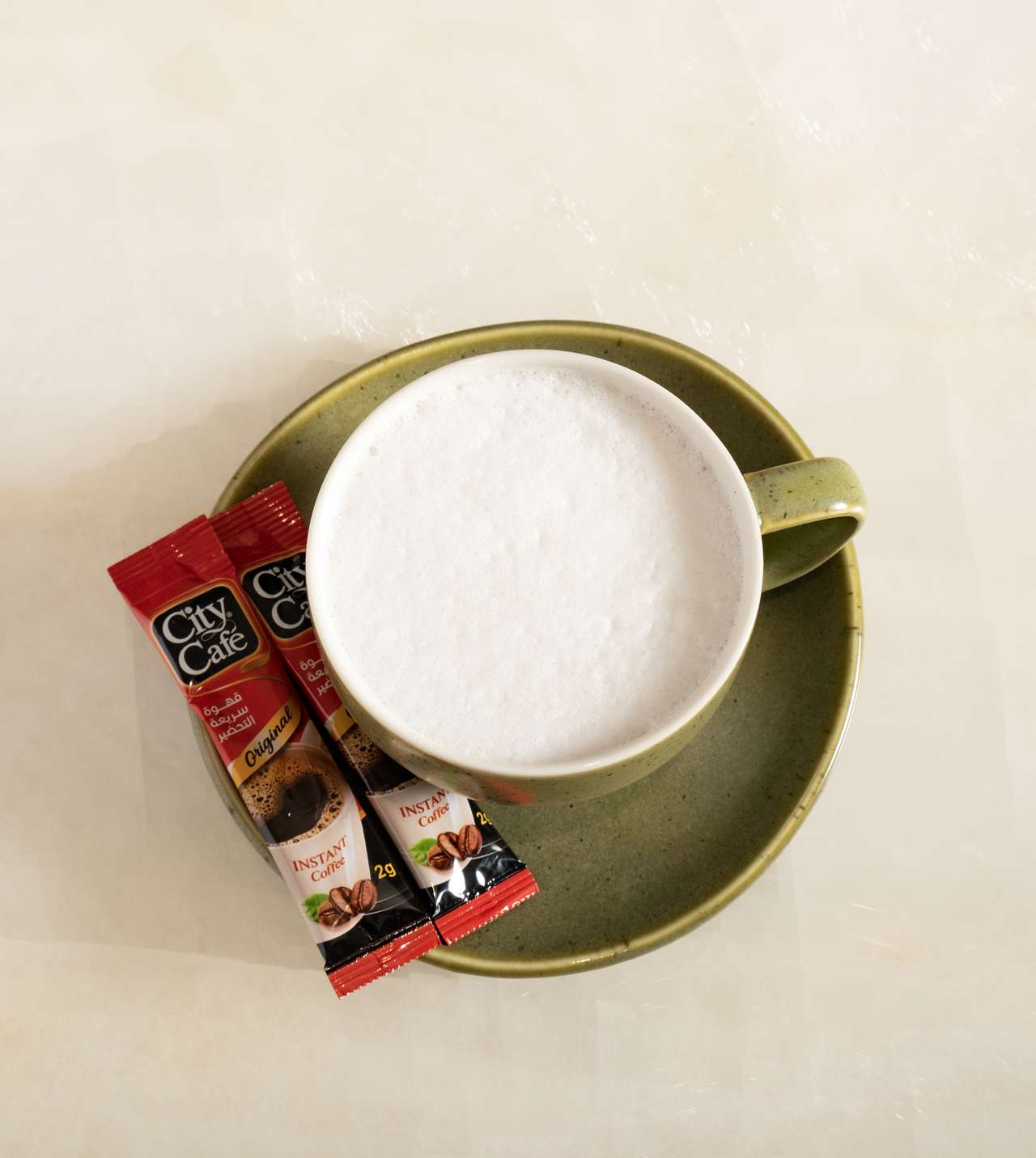 نسكافيه بالحليب