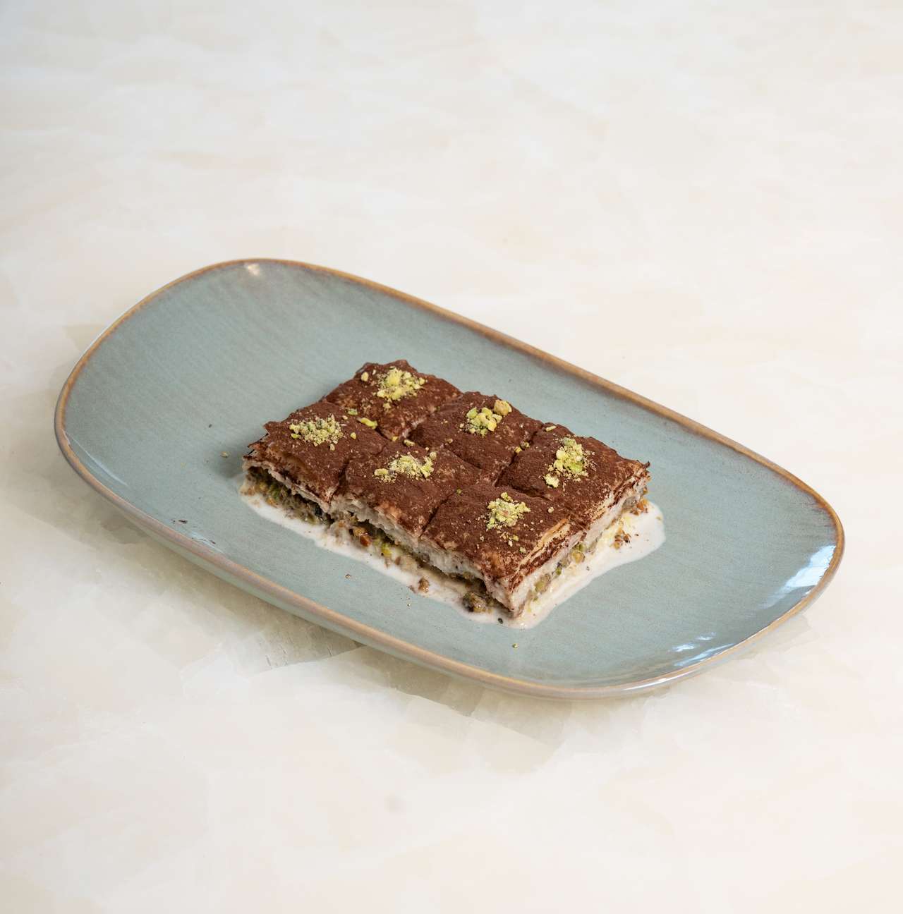 بقلاوة بالحليب